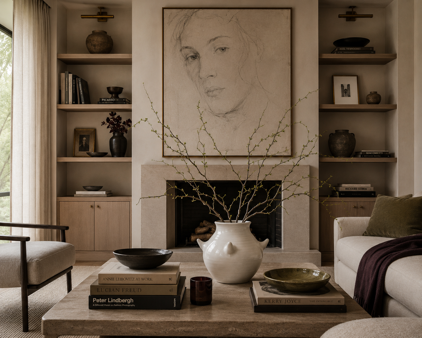 Noir Sculptural Ceramic Vessel