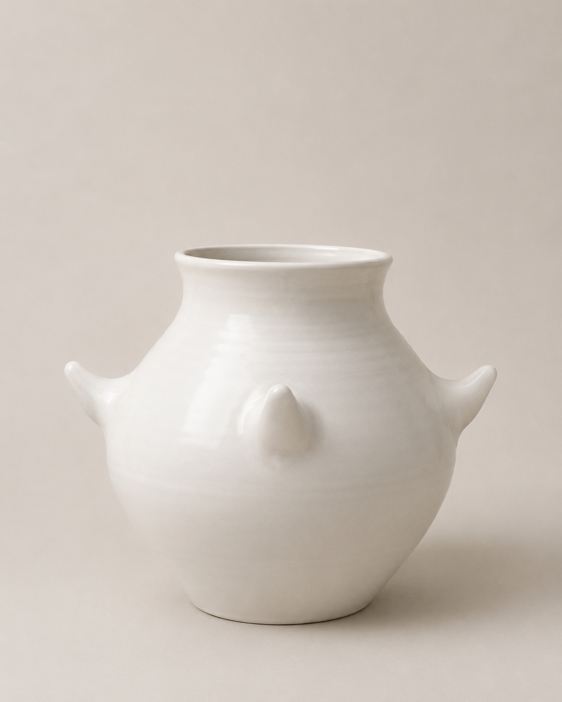 Noir Sculptural Ceramic Vessel