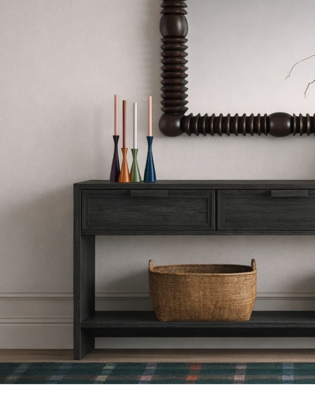 Les Majestueuses Wood Candle Holder